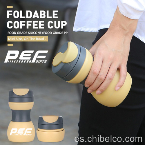 Taza de café plegable FDA